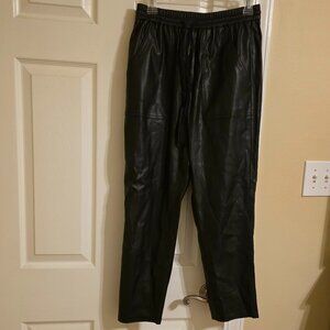 Faux Leather Pants